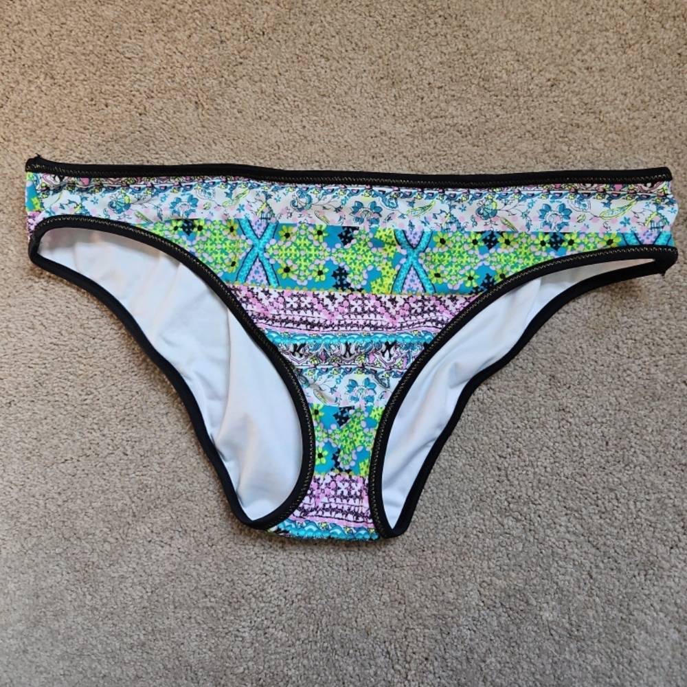 Victoria's Secret Floral Pattern Bikini Bottom